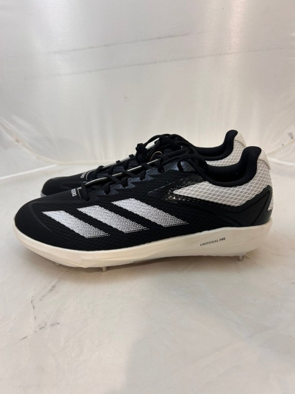 Adidas Adizero Eletric BS baseball cleats white black men’s sz 13 ID0953